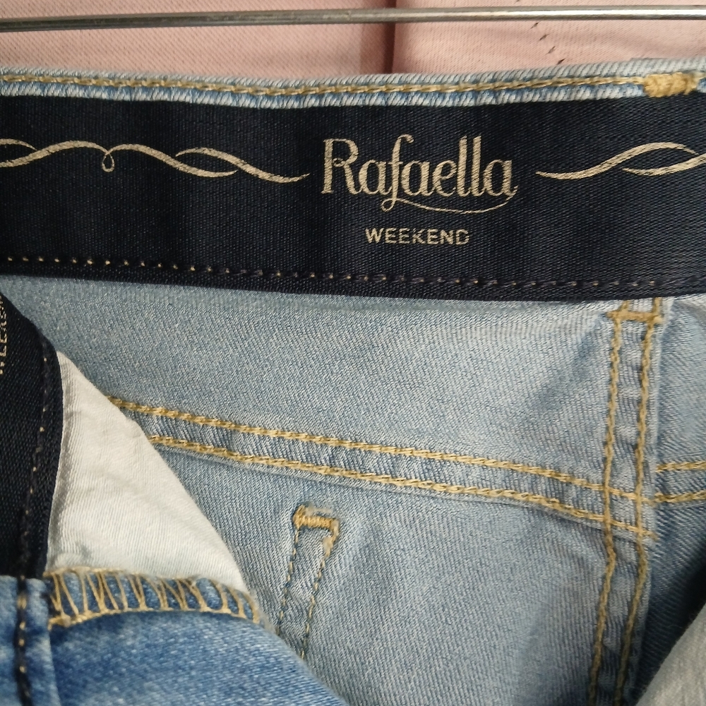 Rafaella Light Blue Women's Jeggings - Picture 3 of 4